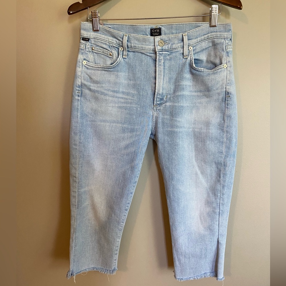 Citizens of Humanity Rocket Crop High Rise Skinny Capris Size 30